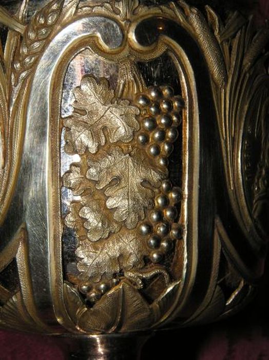 calice, détail