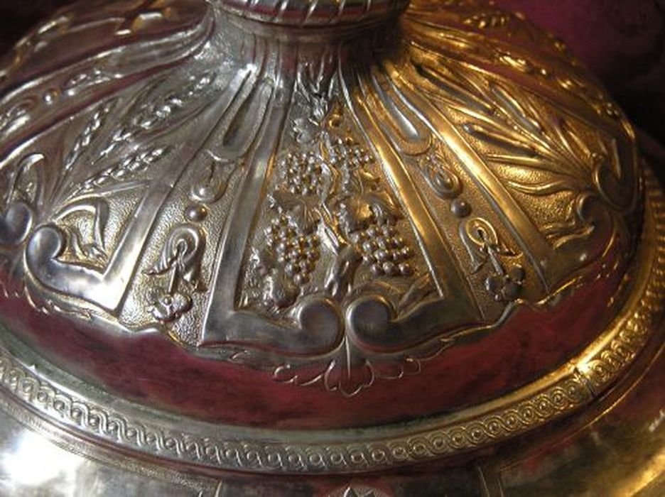 calice, détail - © Ministère de la Culture (France), Conservation des antiquités et des objets d’art de l'Ariège – Tous droits réservés 