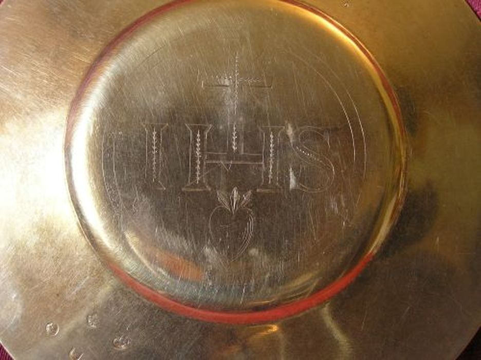 patène, détail - © Ministère de la Culture (France), Conservation des antiquités et des objets d’art de l'Ariège – Tous droits réservés 