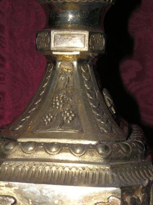 ostensoir, détail - © Ministère de la Culture (France), Conservation des antiquités et des objets d’art de l'Ariège – Tous droits réservés 