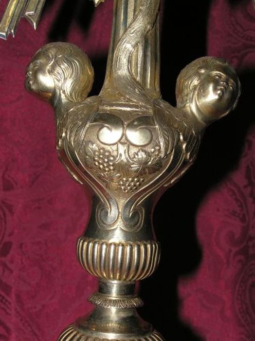 ostensoir, détail