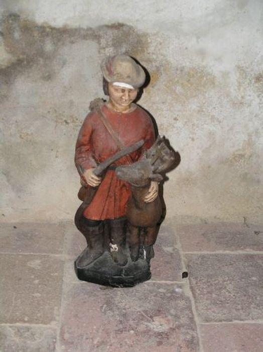 Statue (statuette) : Saint Hubert