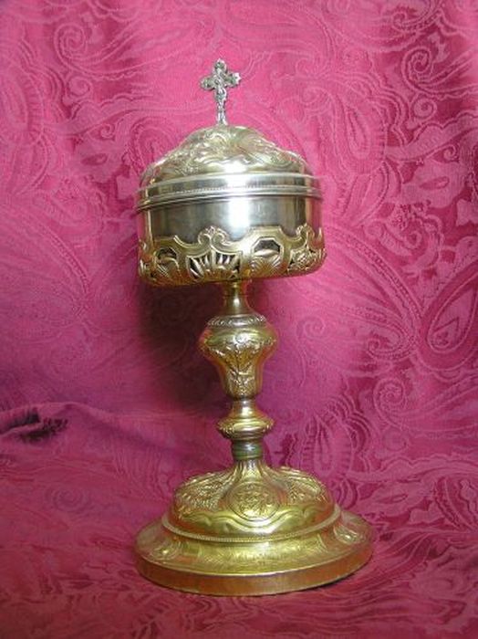ciboire - © Ministère de la Culture (France), Conservation des antiquités et des objets d’art de l'Ariège – Tous droits réservés