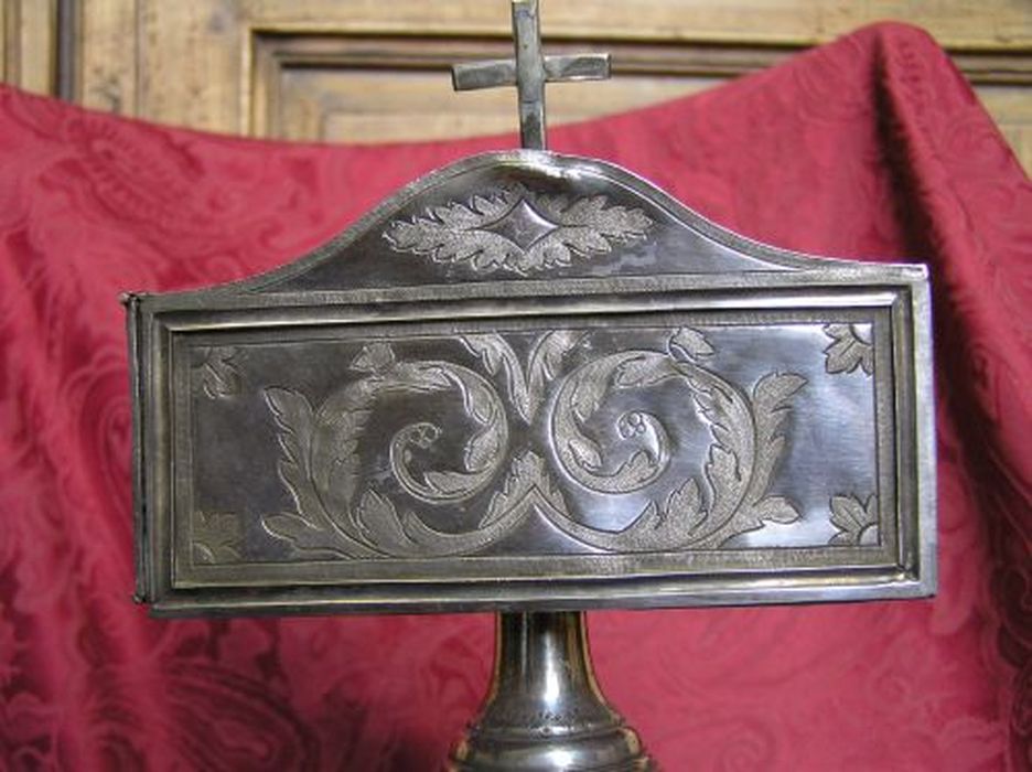 reliquaire, détail - © Ministère de la Culture (France), Conservation des antiquités et des objets d’art de l'Ariège – Tous droits réservés 