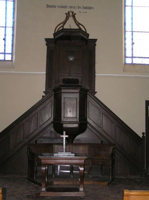 chaire pastorale - © Ministère de la Culture (France), Conservation des antiquités et des objets d’art de l'Ariège – Tous droits réservés 