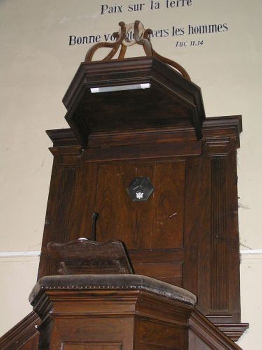 chaire pastorale - © Ministère de la Culture (France), Conservation des antiquités et des objets d’art de l'Ariège – Tous droits réservés 
