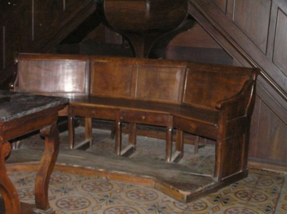 banc de temple - © Ministère de la Culture (France), Conservation des antiquités et des objets d’art de l'Ariège – Tous droits réservés