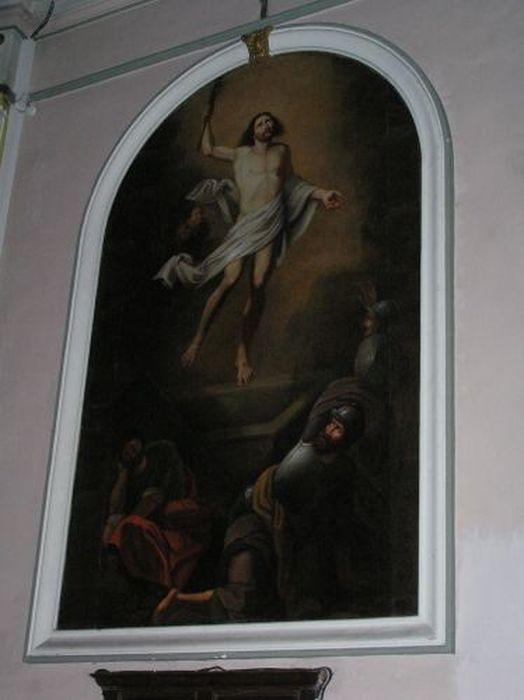 tableau : Résurrection du Christ (la) - © Ministère de la Culture (France), Conservation des antiquités et des objets d’art de l'Ariège – Tous droits réservés