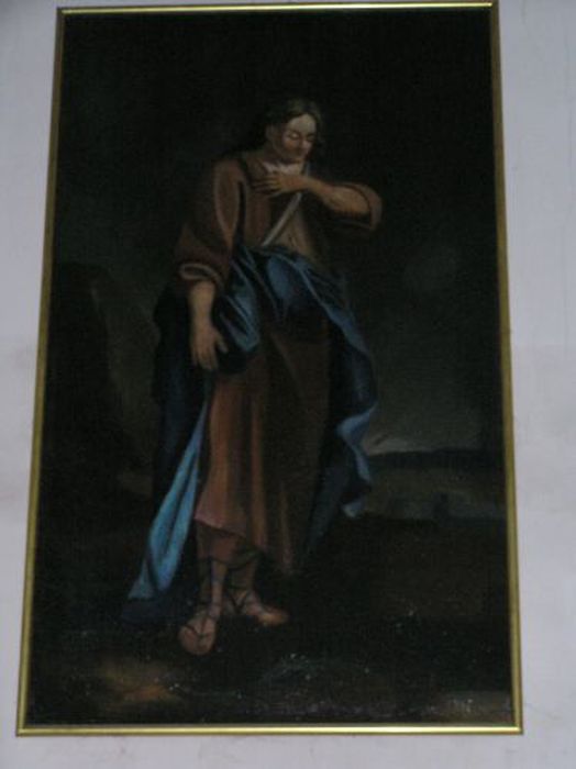 tableau : Saint Jean - © Ministère de la Culture (France), Conservation des antiquités et des objets d’art de l'Ariège – Tous droits réservés