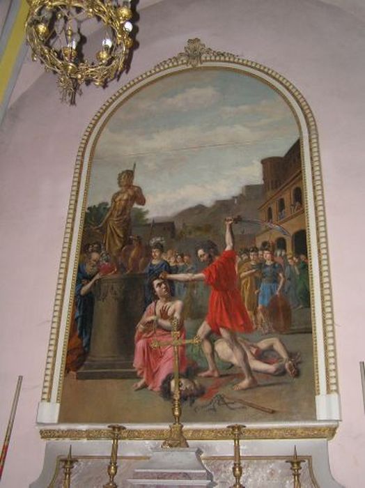 tableau : Décapitation des saints Abdon et Sennen - © Ministère de la Culture (France), Conservation des antiquités et des objets d’art de l'Ariège – Tous droits réservés