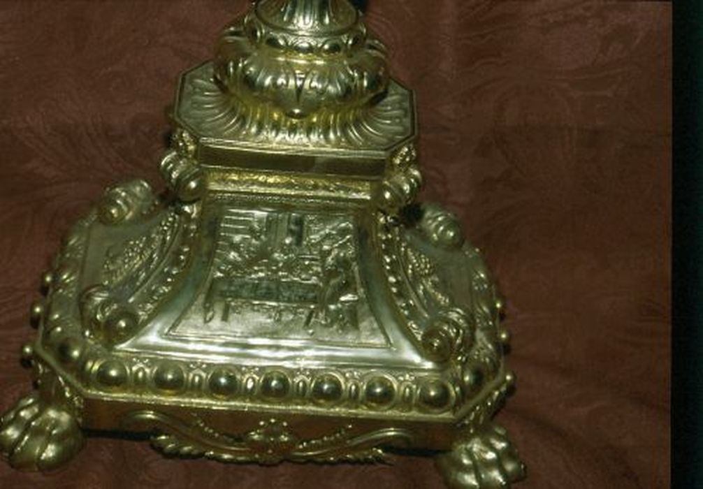 ostensoir, détail - © Ministère de la Culture (France), Conservation des antiquités et des objets d’art de l'Ariège – Tous droits réservés 