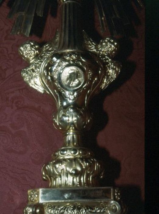 ostensoir, détail