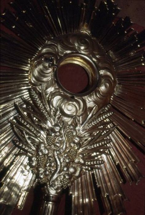 ostensoir, détail