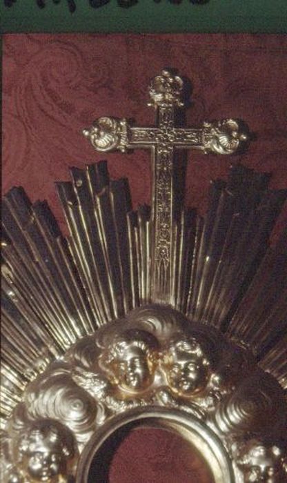 ostensoir, détail