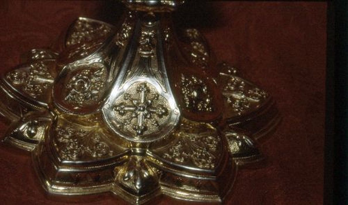 calice, détail - © Ministère de la Culture (France), Conservation des antiquités et des objets d’art de l'Ariège – Tous droits réservés 