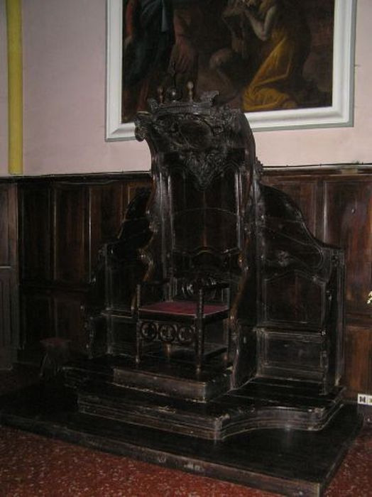 siège de célébrant - © Ministère de la Culture (France), Conservation des antiquités et des objets d’art de l'Ariège – Tous droits réservés