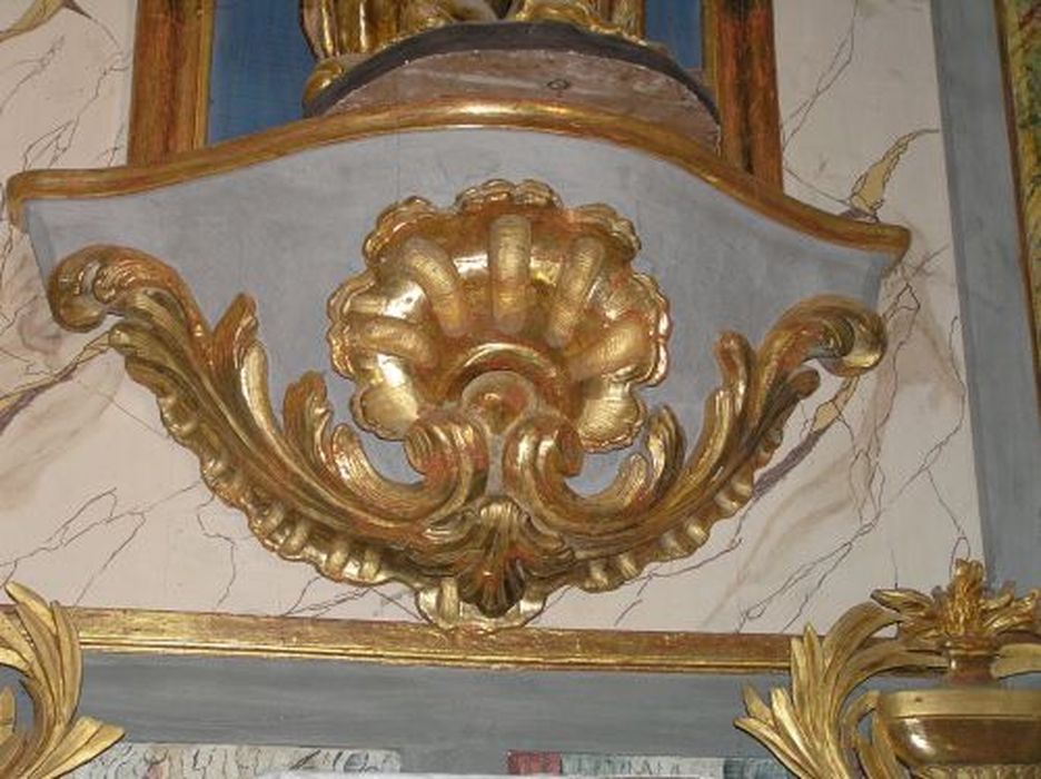 retable, détail