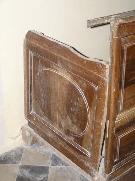 stalles, détail - © Ministère de la Culture (France), Conservation des antiquités et des objets d’art de l'Ariège – Tous droits réservés 