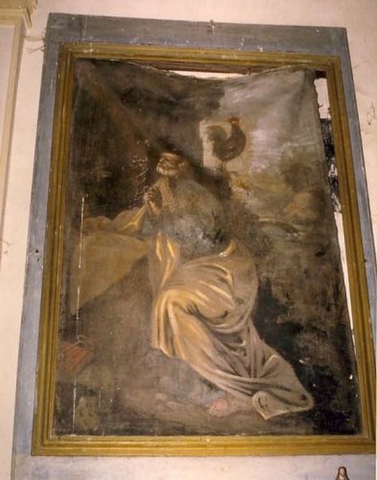 tableau : Reniement de saint Pierre - © Ministère de la Culture (France), Conservation des antiquités et des objets d’art de l'Ariège – Tous droits réservés