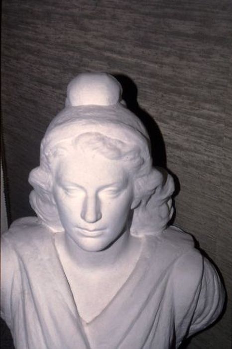 buste : Marianne, vue partielle - © Ministère de la Culture (France), Conservation des antiquités et des objets d’art de l'Ariège – Tous droits réservés 