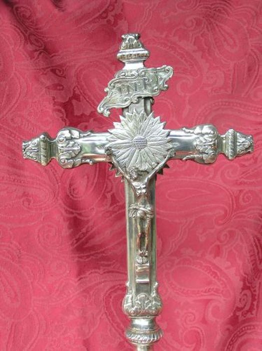 croix, vue partielle - © Ministère de la Culture (France), Conservation des antiquités et des objets d’art de l'Ariège – Tous droits réservés 