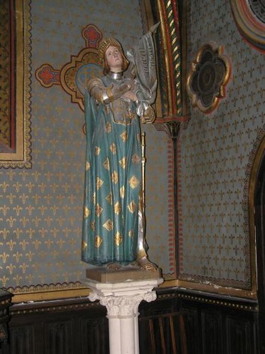 statue : Sainte Jeanne d'Arc