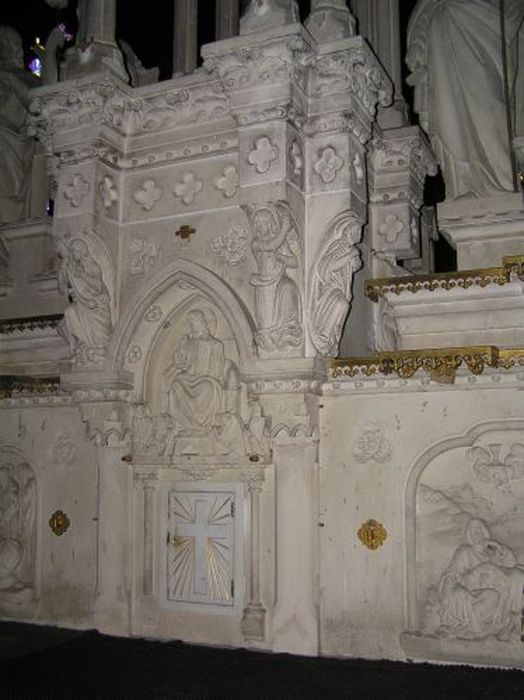 autel (maître-autel), détail du tabernacle