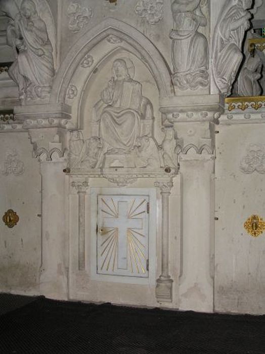 autel (maître-autel), détail du tabernacle