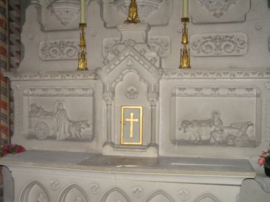 tabernacle de l’autel de la chapelle Saint-Gauderic