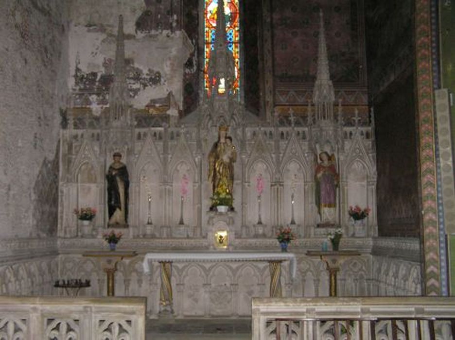 retable de la chapelle Notre-Dame - © Ministère de la Culture (France), Conservation des antiquités et des objets d’art de l'Ariège – Tous droits réservés