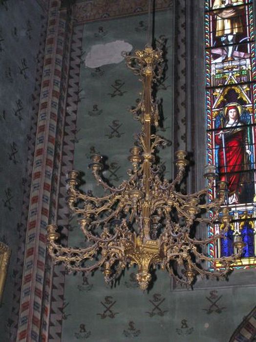 lustre - © Ministère de la Culture (France), Conservation des antiquités et des objets d’art de l'Ariège – Tous droits réservés