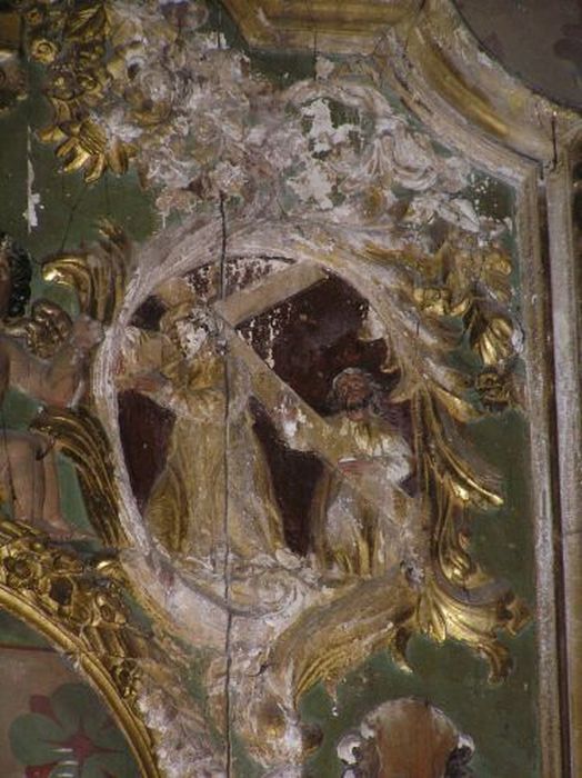 retable, détail