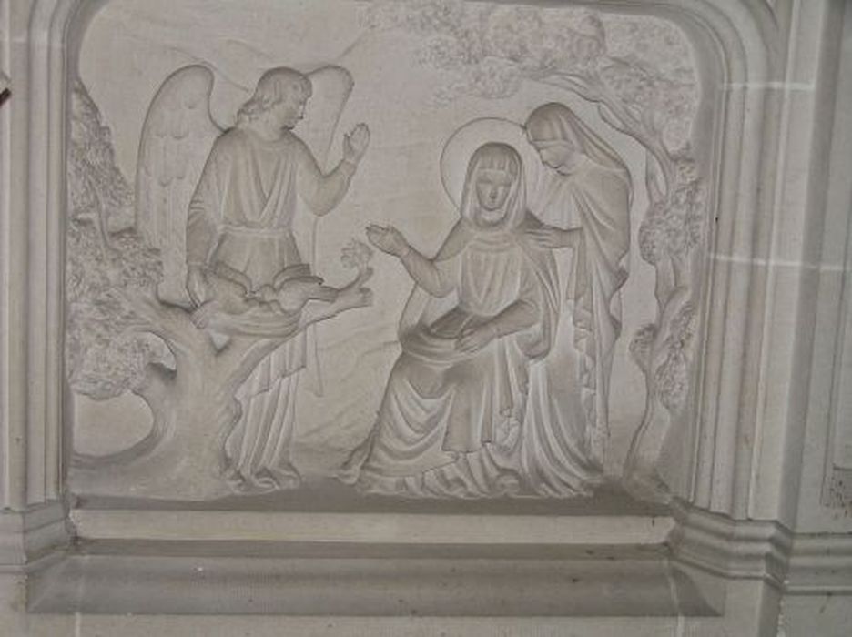 autel de la chapelle Sainte-Anne, détail