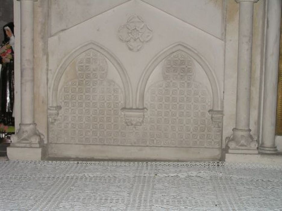 tabernacle de la chapelle Saint-Jean-Baptiste, détail