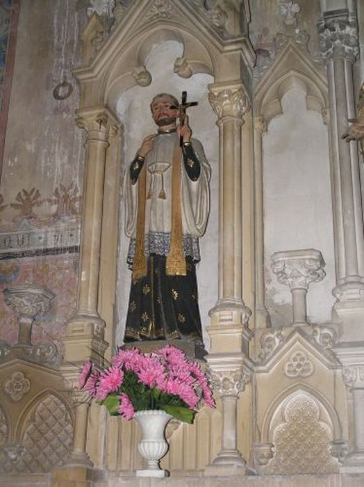 statue : Saint François-Xavier - © Ministère de la Culture (France), Conservation des antiquités et des objets d’art de l'Ariège – Tous droits réservés