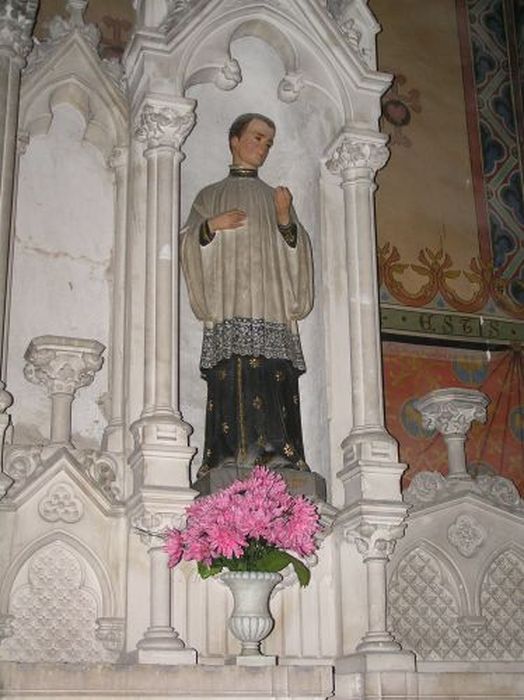 statue : Saint François de Sales - © Ministère de la Culture (France), Conservation des antiquités et des objets d’art de l'Ariège – Tous droits réservés