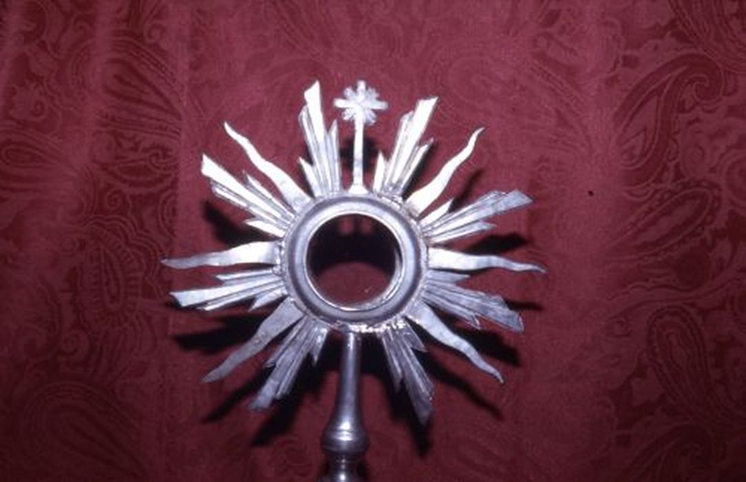 ostensoir, détail