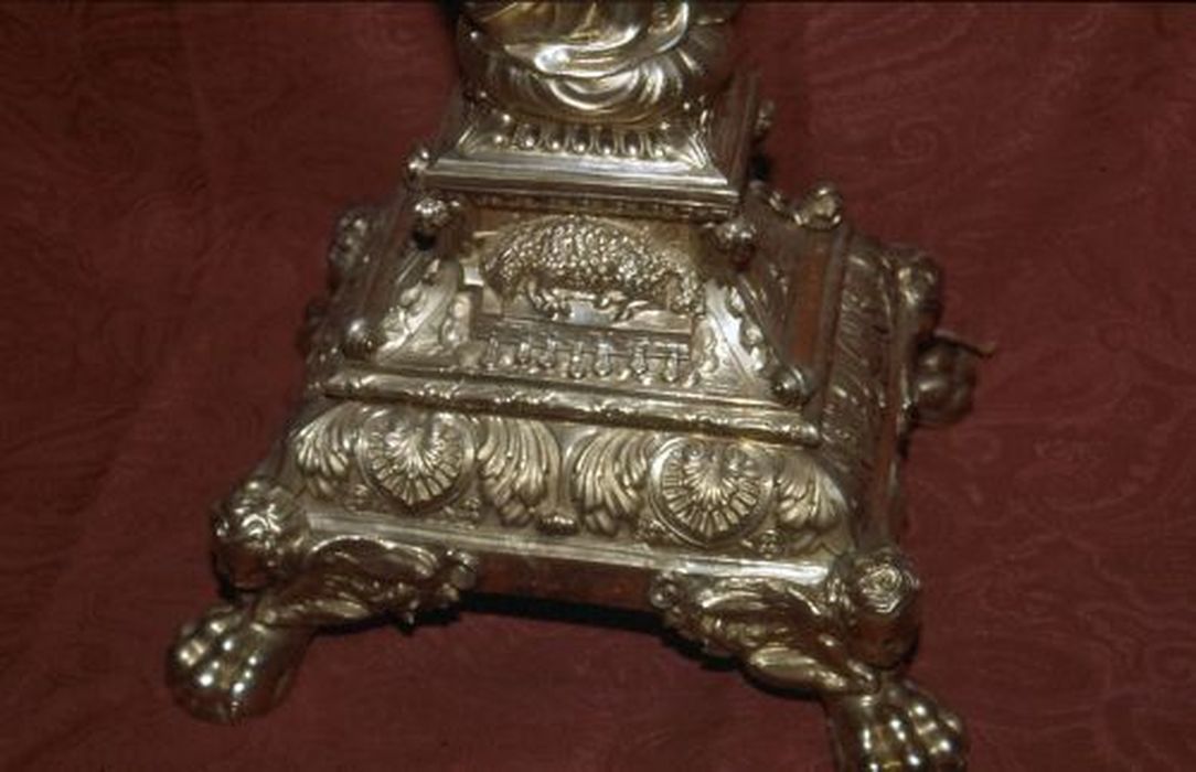 ostensoir, détail