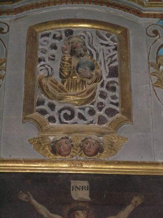 retable du maître-autel, détail