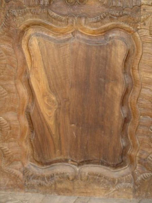 clôture des fonts baptismaux, détail