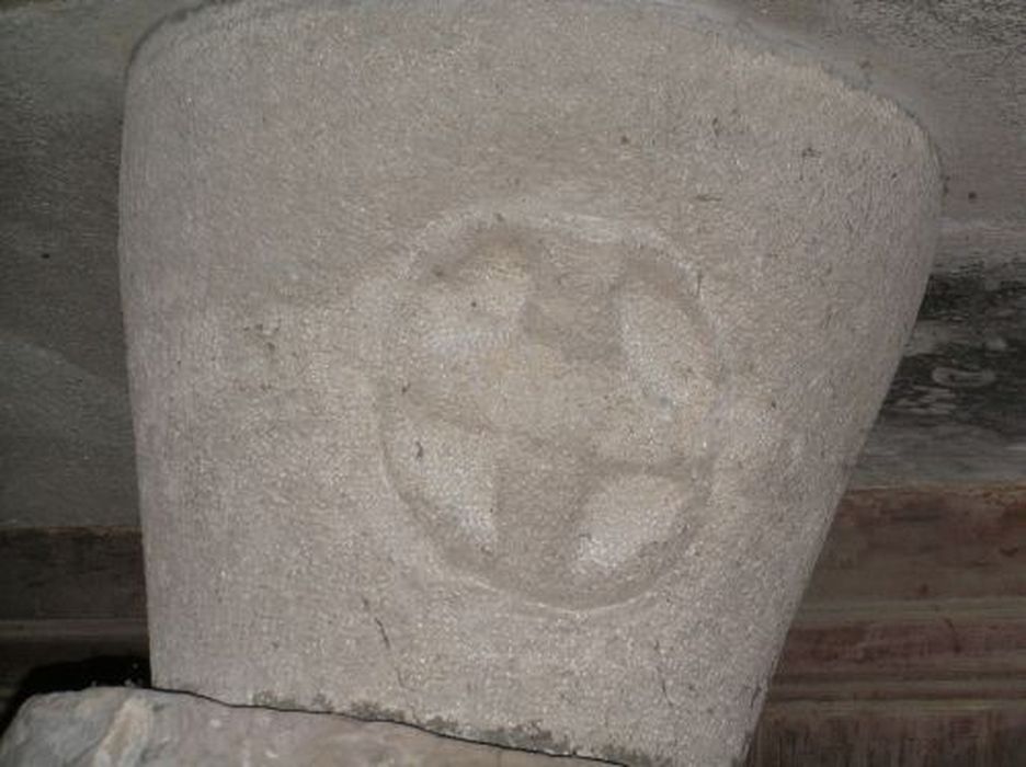 bénitier, détail