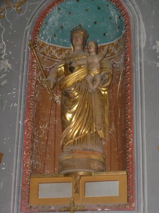 statue : Vierge à l'Enfant