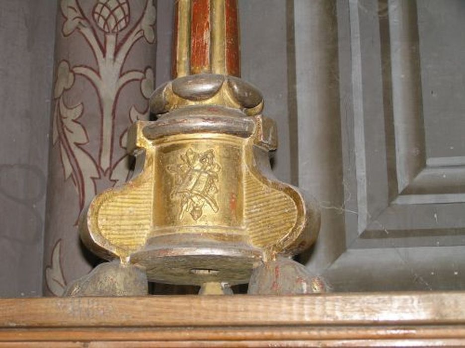 chandelier, détail