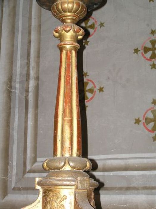 chandelier, détail