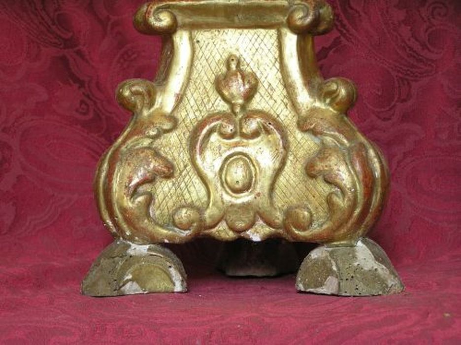 chandelier, détail - © Ministère de la Culture (France), Conservation des antiquités et des objets d’art de l'Ariège – Tous droits réservés 