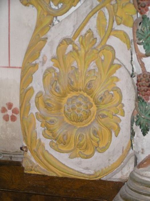 retable, détail - © Ministère de la Culture (France), Conservation des antiquités et des objets d’art de l'Ariège – Tous droits réservés 