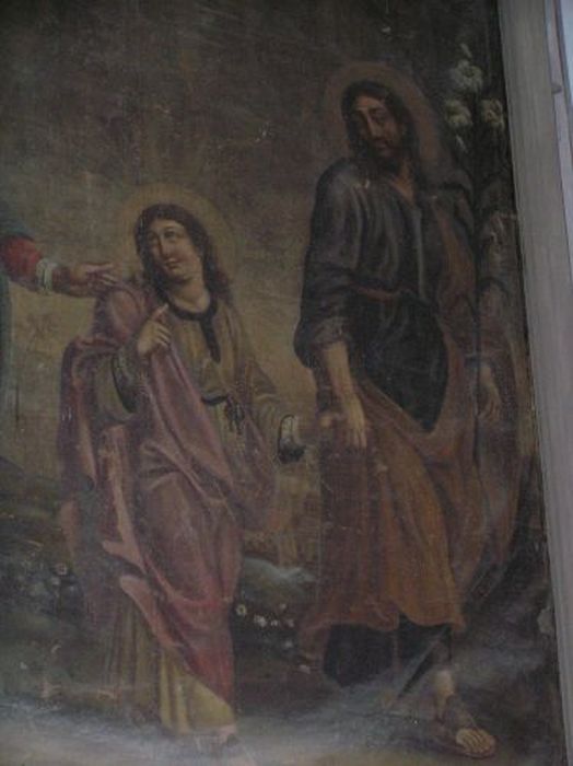 tableau : Sainte Famille, vue partielle