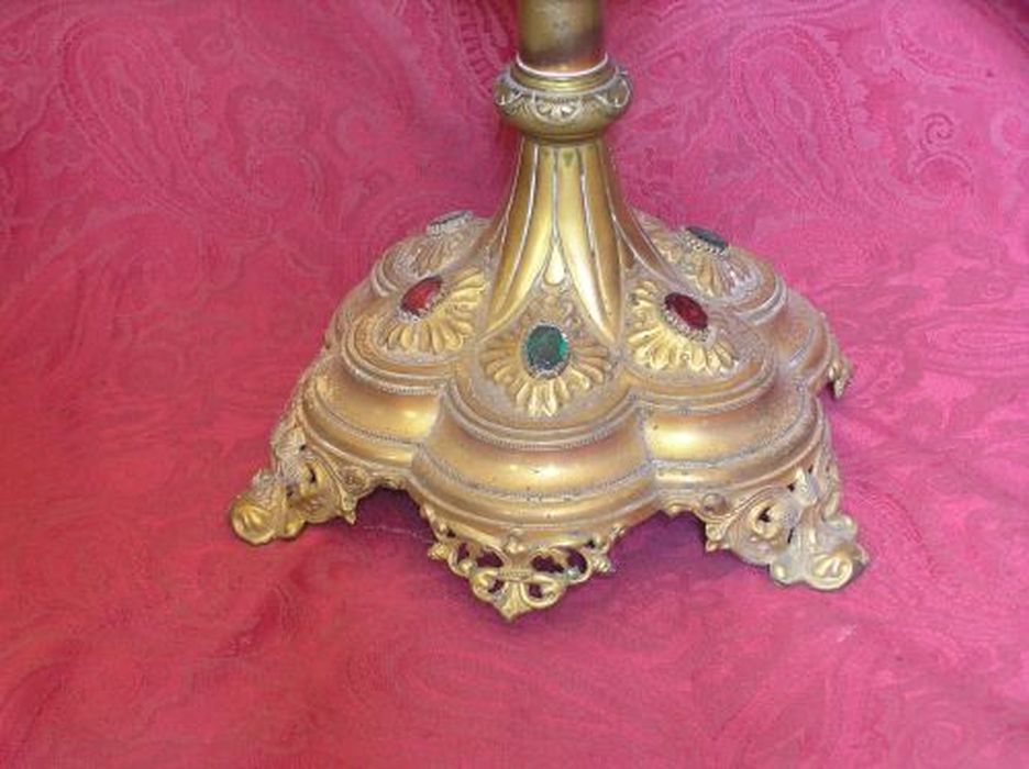 ostensoir, détail