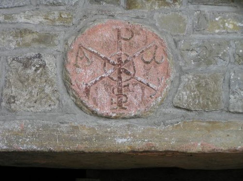 bas-relief : Chrisme