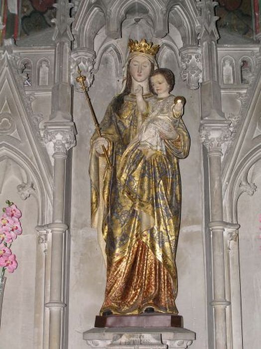 Statue : Vierge à l'Enfant